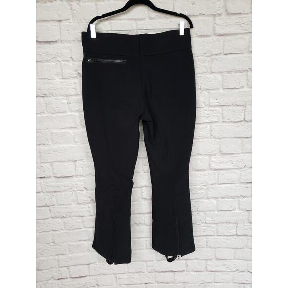 Vintage Schoeller Black Ski Snowboard Pants Boot Leg Stirrups Sz 34 Regular - Picture 7 of 14